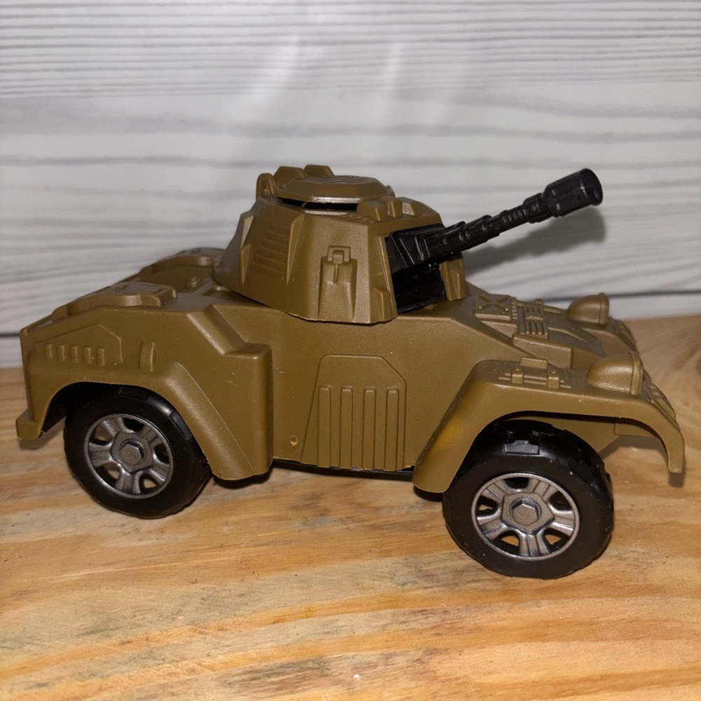 Military Toy Vehicle - Brown